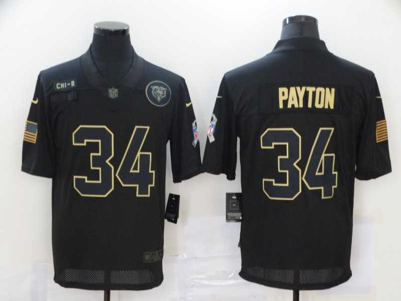 Nike Bears 34 Walter Payton Black 2020 Salute To Service Limited Jersey,We sell and wholesale Nike Bears 34 Walter Payton Black 2020 Salute To Service Limited Jersey on line form chian!